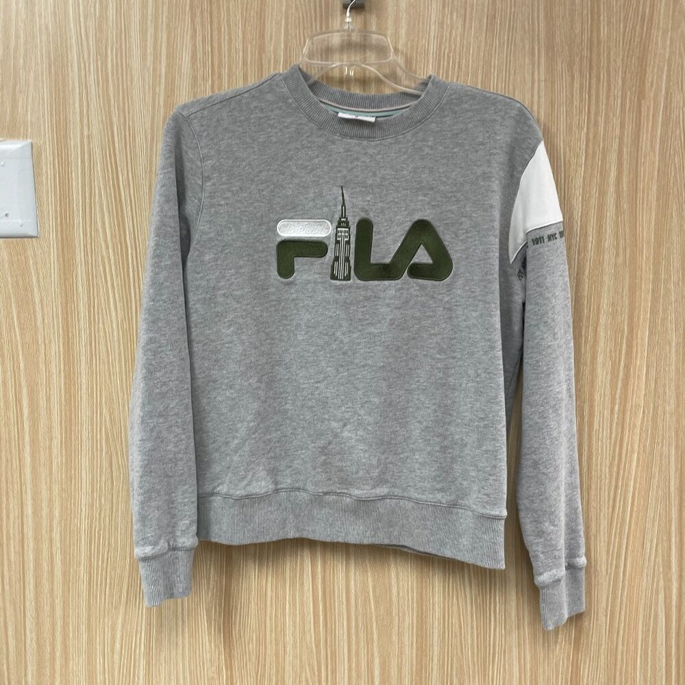 Fila X Bandier Empire Gray Sweatshirt